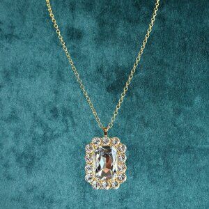 MY FLAT IN LONDON BRIGHTON TRUST FUND BABY CRYSTAL NECKLACE